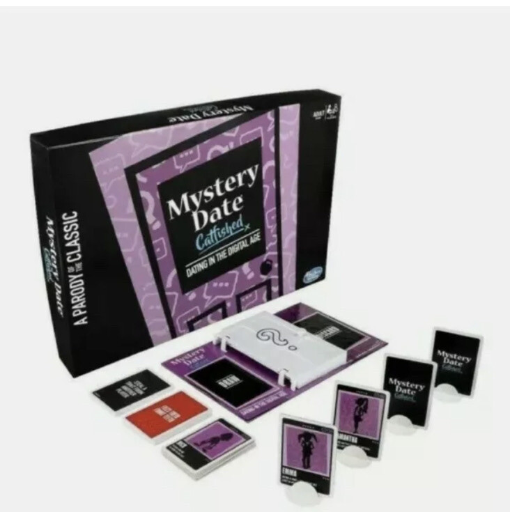 Hasbro Classic Mystery Date Catfished Dating Adults Parody Board Game NEW Sealed