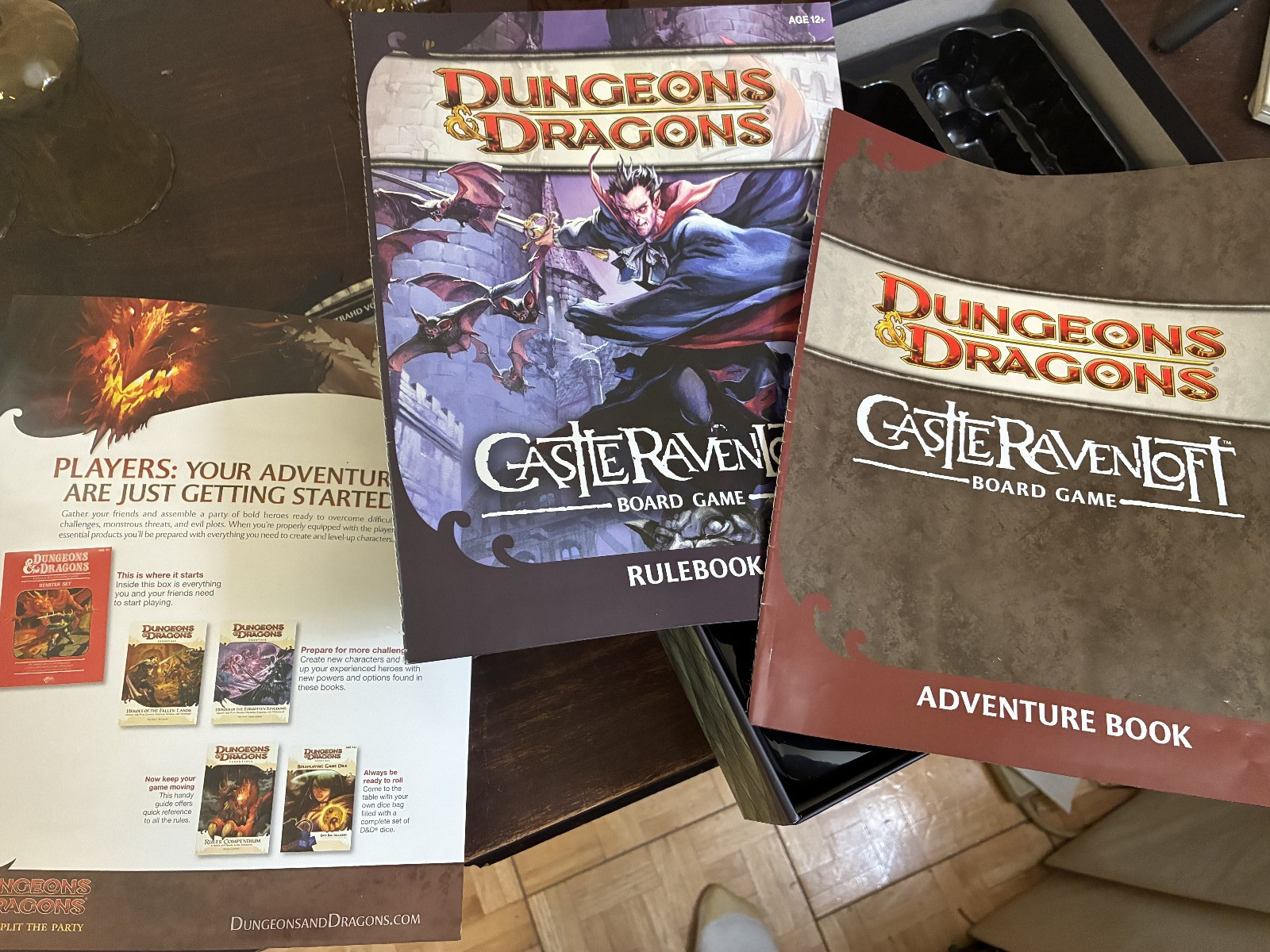 Dungeons and Dragons Castle Ravenloft Board Game Missing Dice