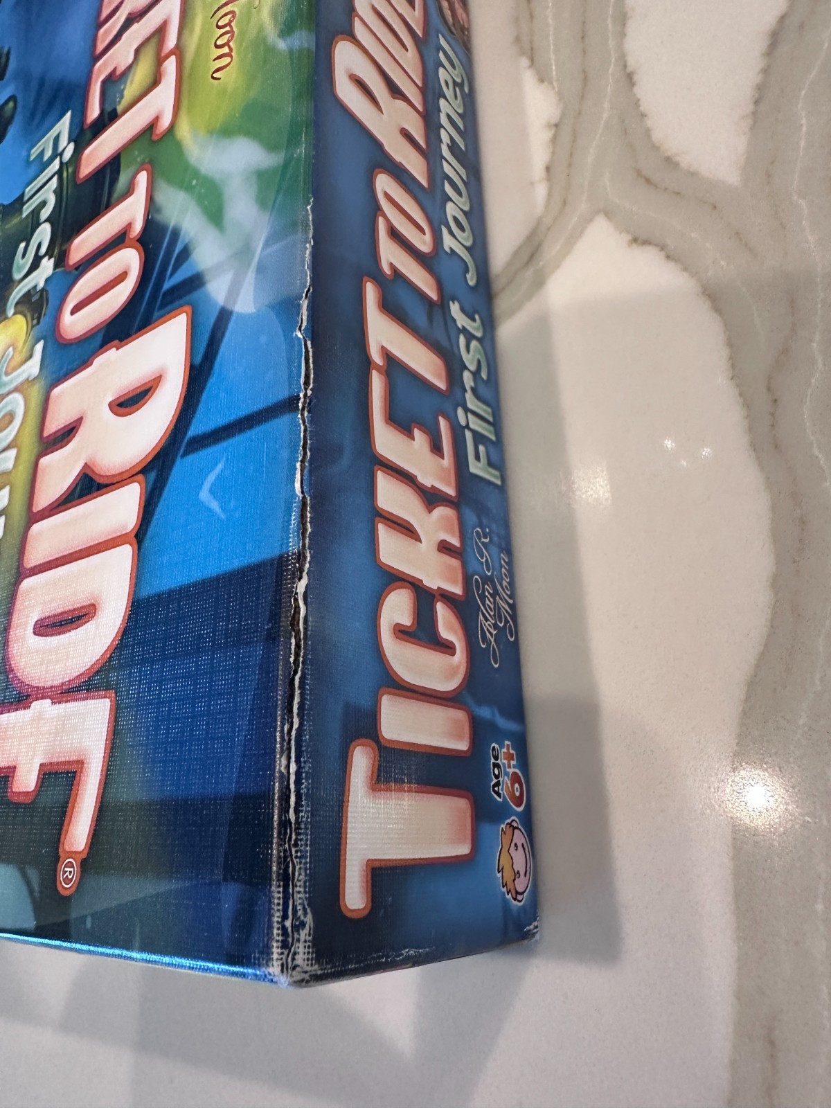 Ticket to Ride First Journey Board Game, Days of Wonder Complete
