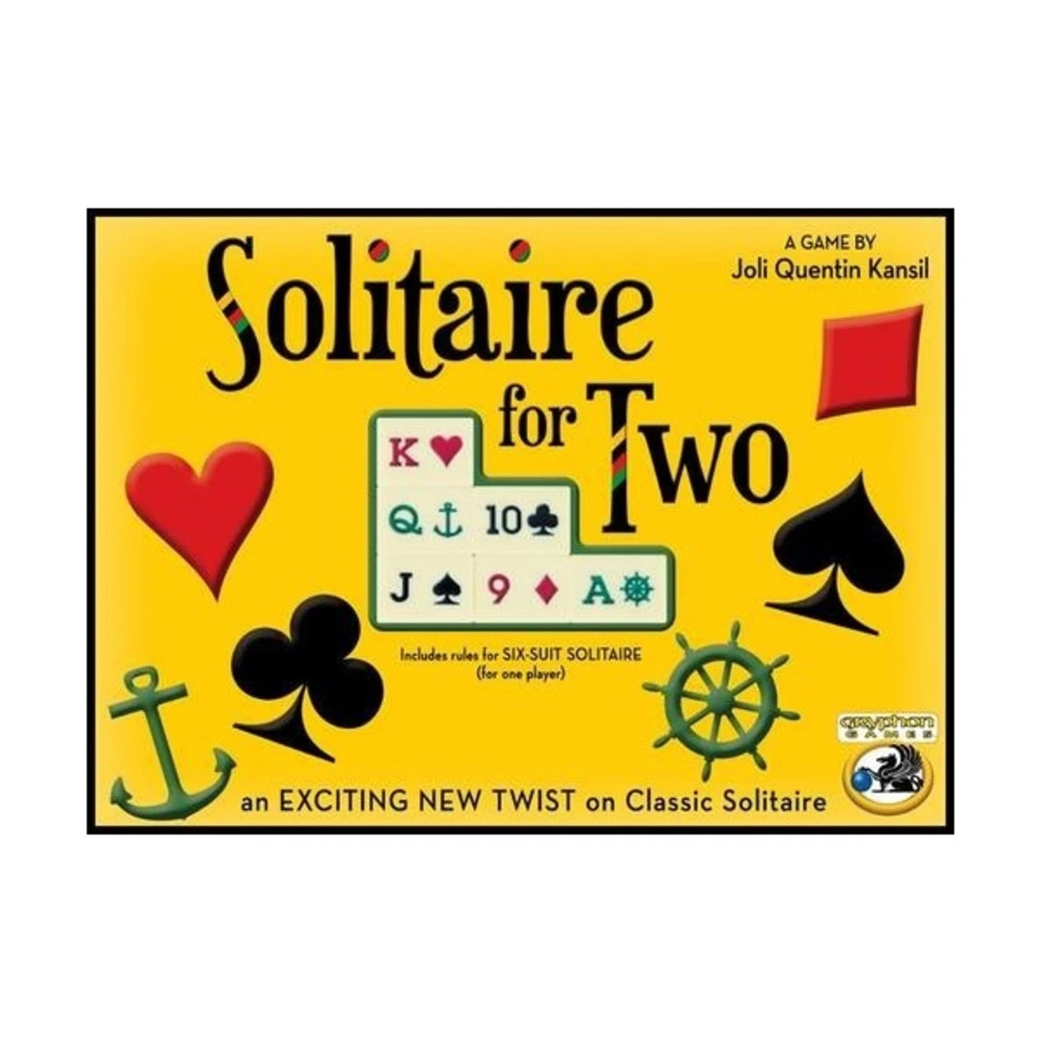 Solitaire for Two Board Game Eagle Gryphon Games NEW