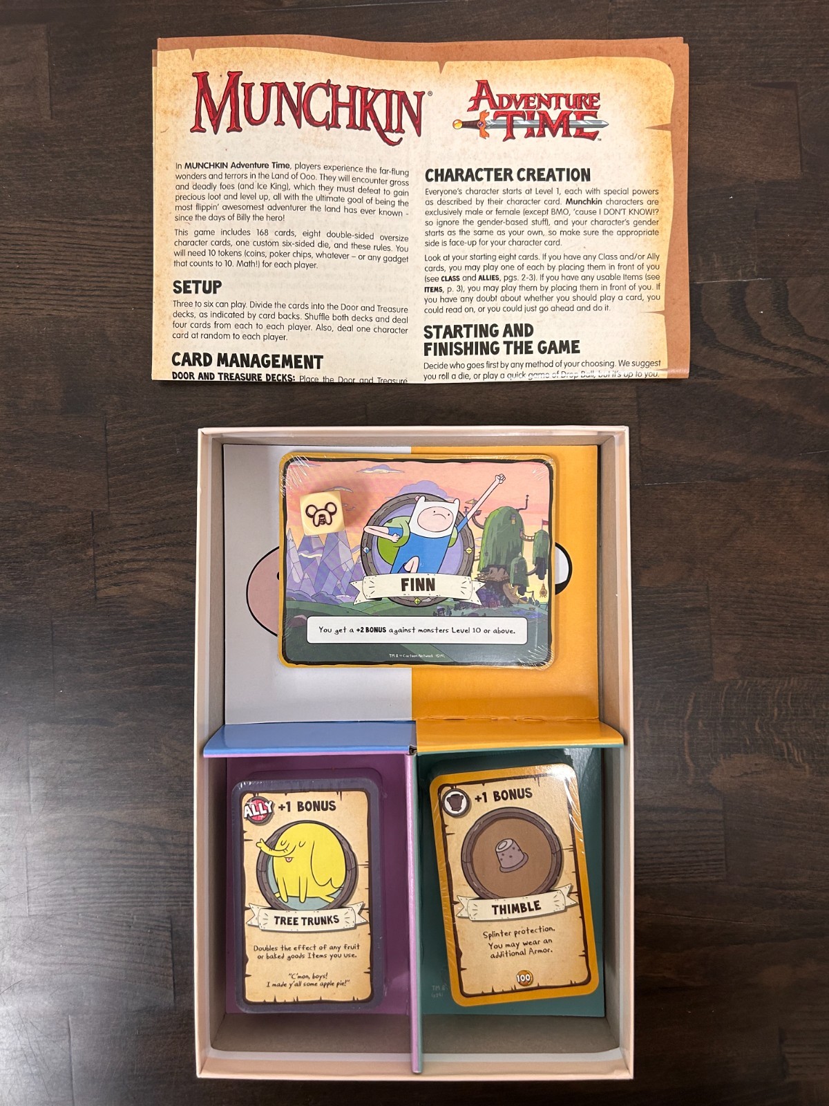 USAopoly – Munchkin Adventure Time Board Game – NEW IN BOX!