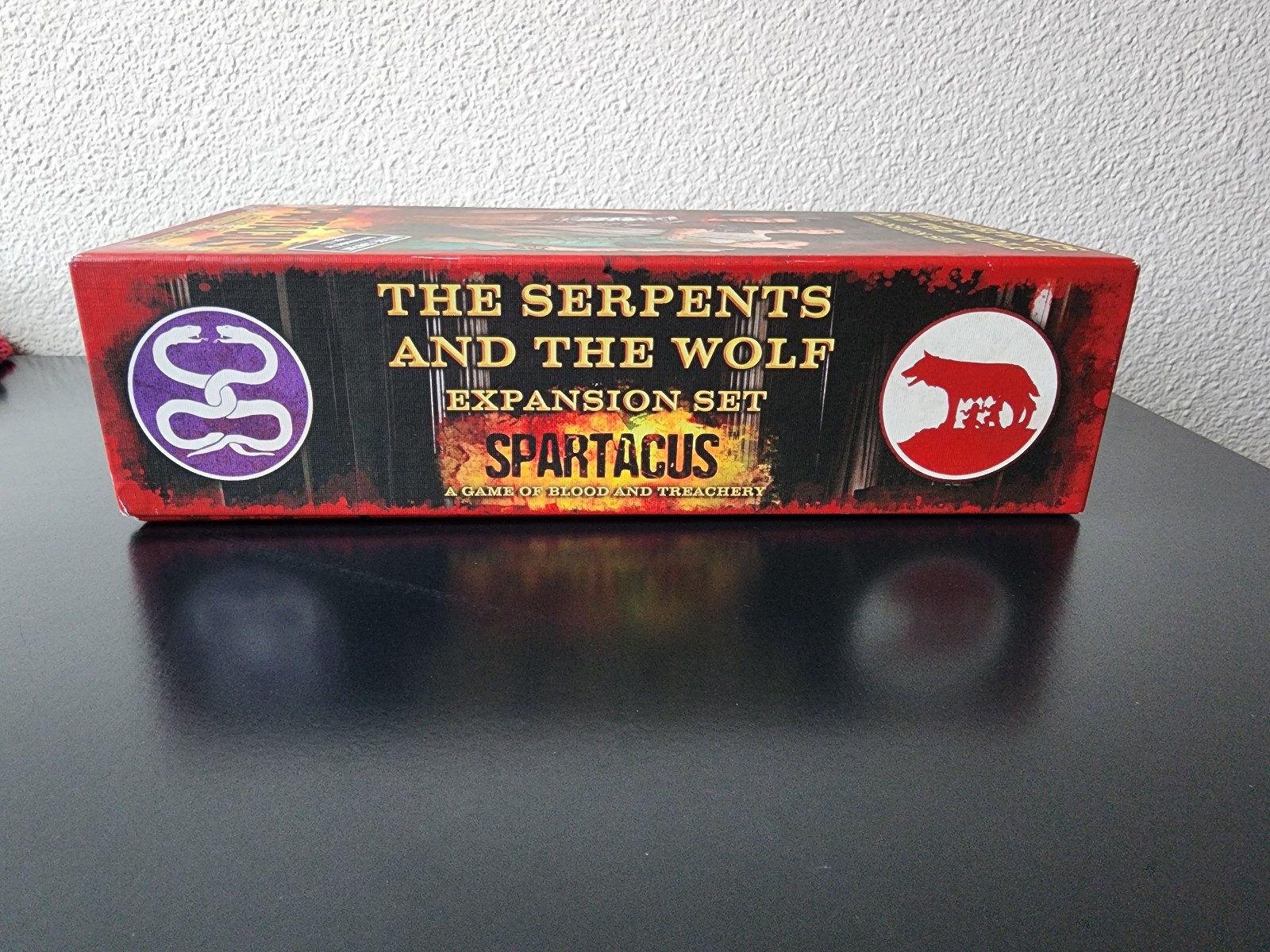 Spartacus: The Serpents and The Wolf Expansion Set (2013) RPG Board Game GF9