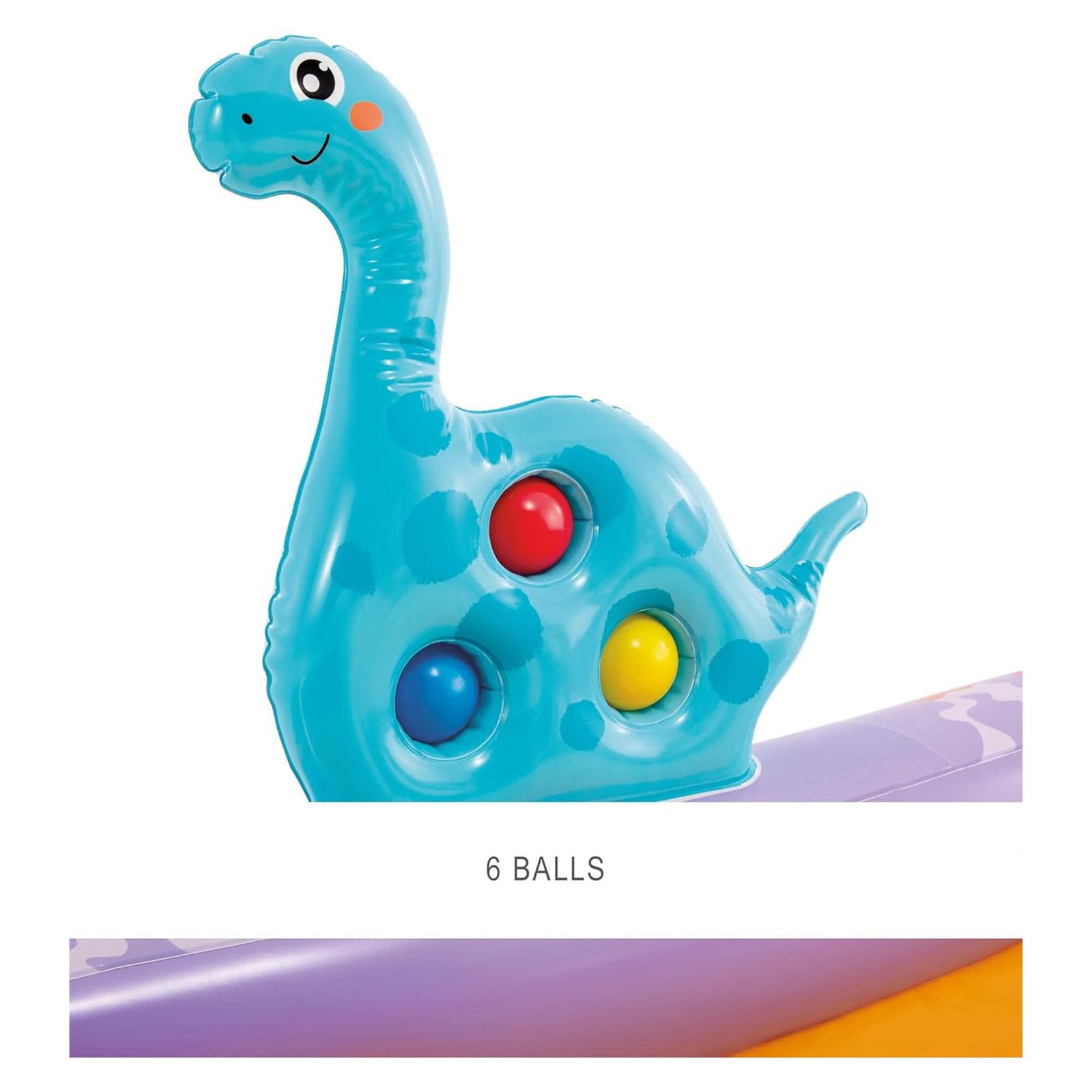 Inflatable Kids Pool Water Sprayer Slide Splash Pad 79 x62 x27 Intex Dino Park