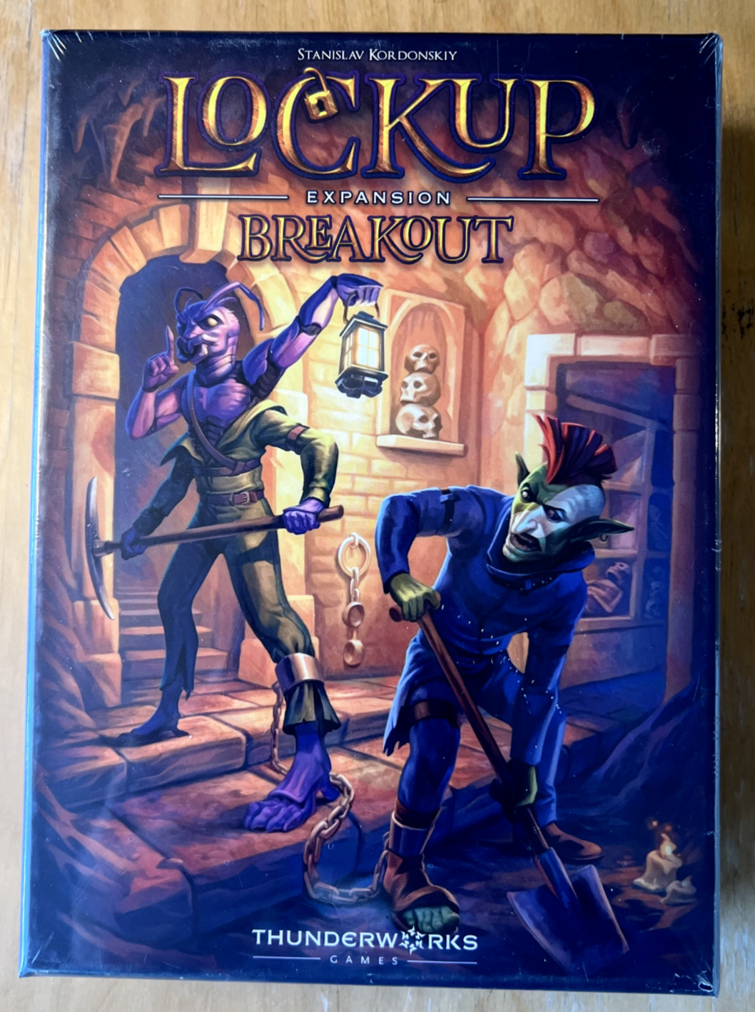 Thunderworks Games Lockup: Breakout – Expansion Board Game — SEALED NEW!!!