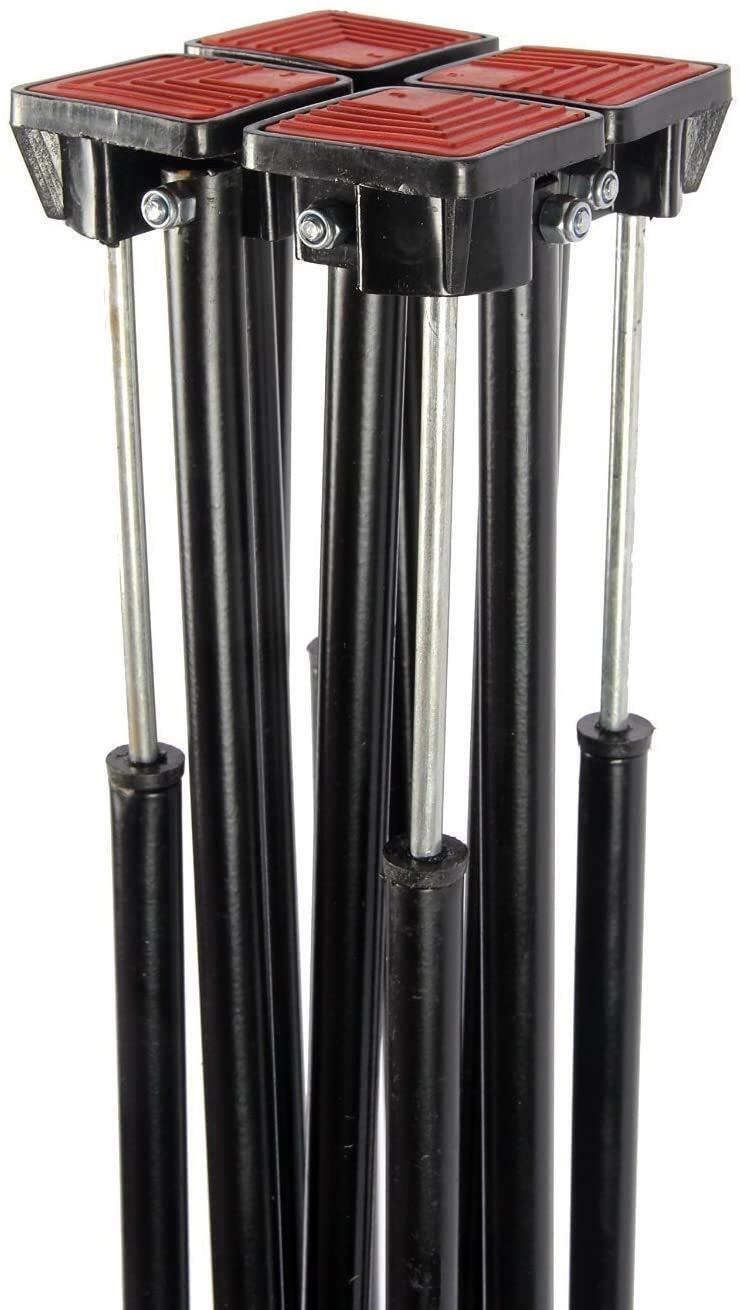 Surco Professional Collapsible Carrom Board Stand Black 30 Height Made in India