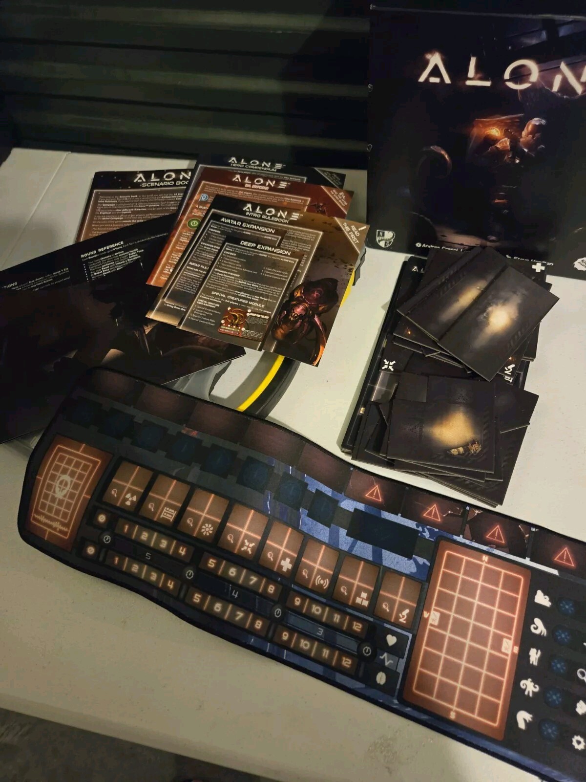 Alone Board Game – Kickstarter Exclusive – Complete