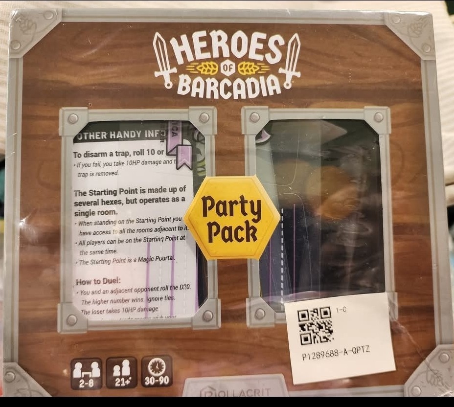 Heroes Of BARCADIA Expansion pack For Up To 8 Players