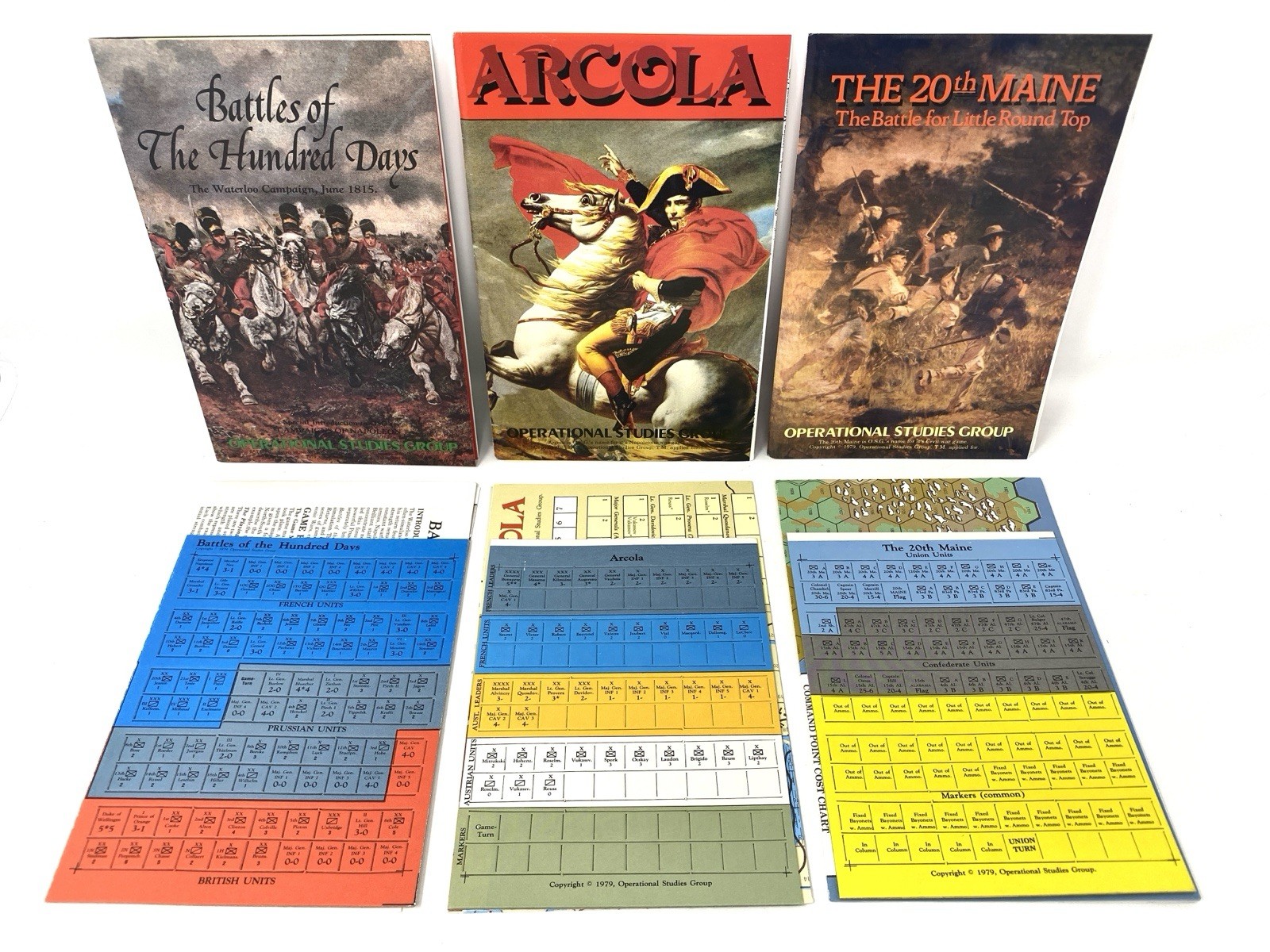 1979 OSG Wargames: Arcola, Battles of The Hundred Days, The 20th Maine