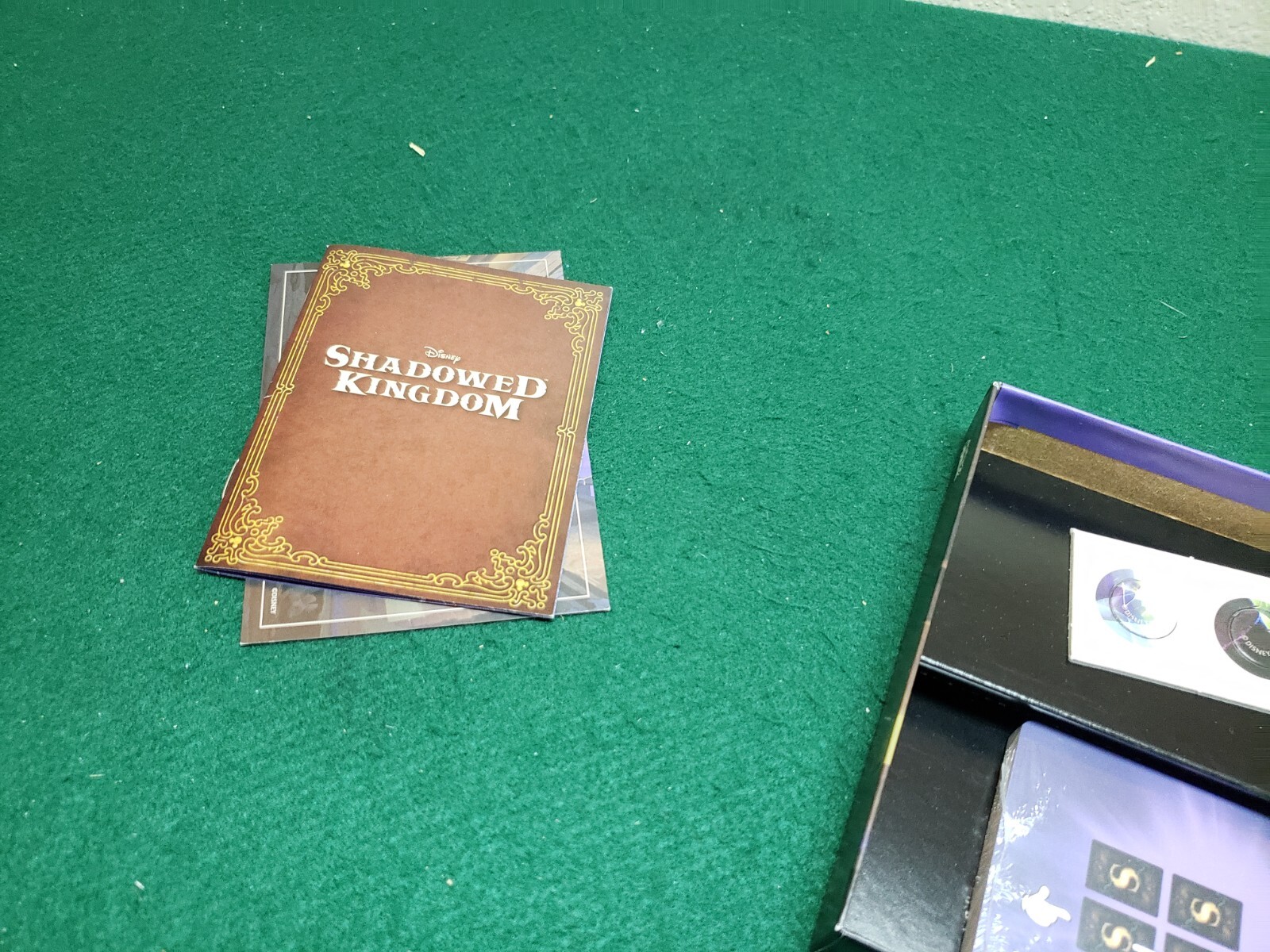 Disney Shadowed Kingdom Card Game Mondo Games Complete, Pre-owned