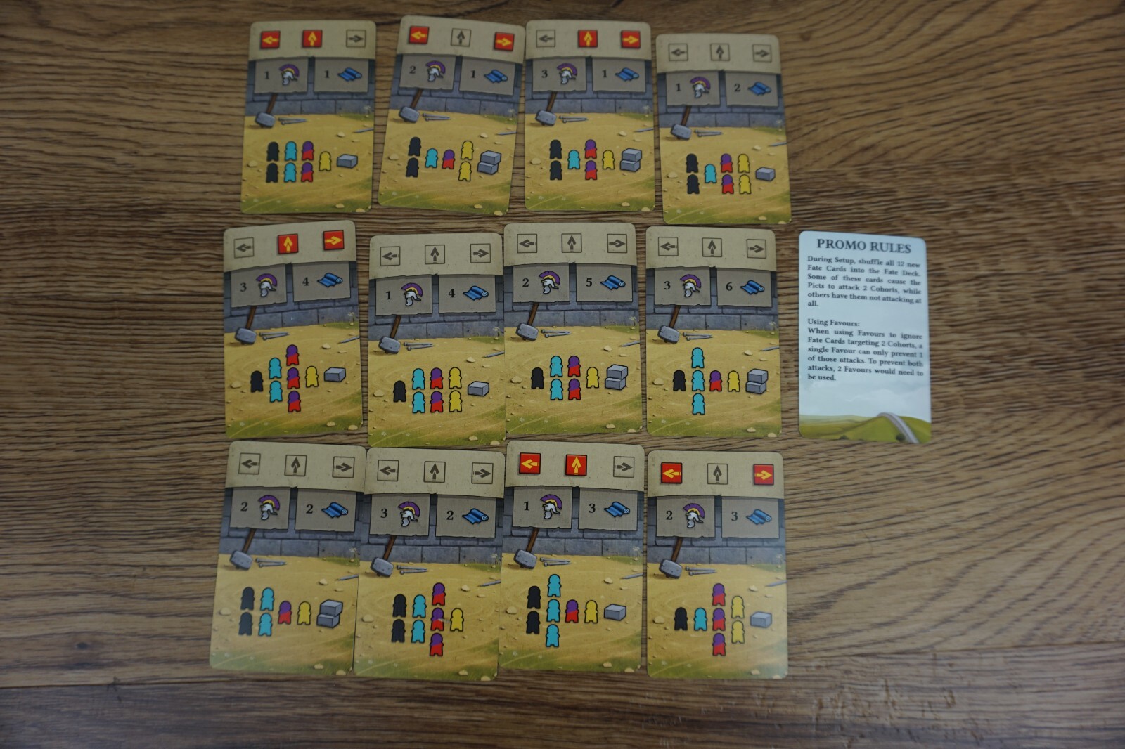 HADRIANS WALL – 12 Fate card promo pack