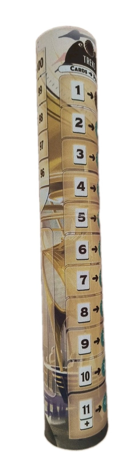 Trekking Through History DELUXE Edition Board Game Solo Mode NOB (Parts Sealed)
