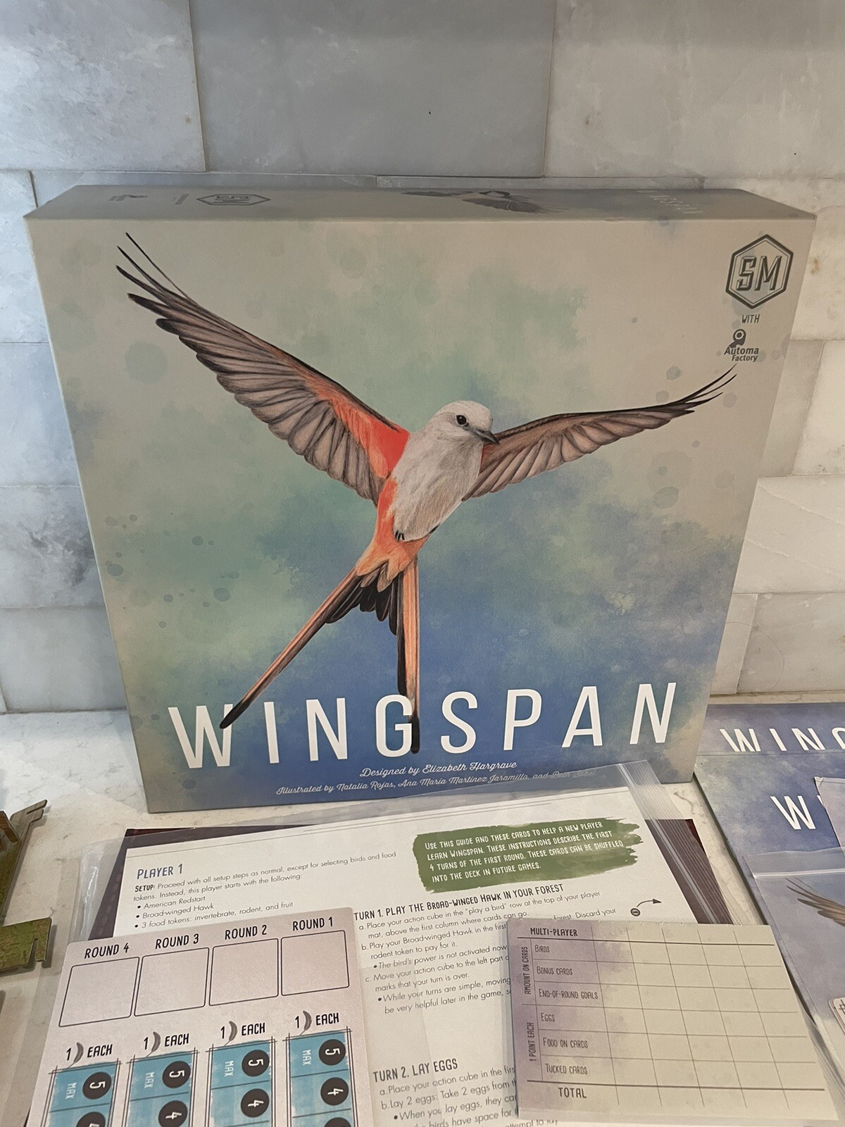 Stonemaier Games STM910 Wingspan 2nd Edition Board Game