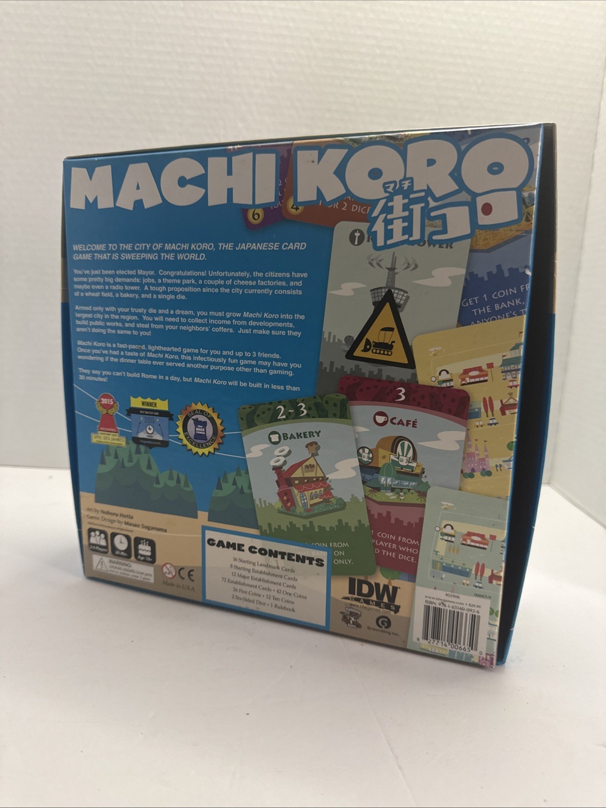 Machi Koro: 5th Anniversary Edition Board Game Pandasaurus PLUS EXPANSIONS