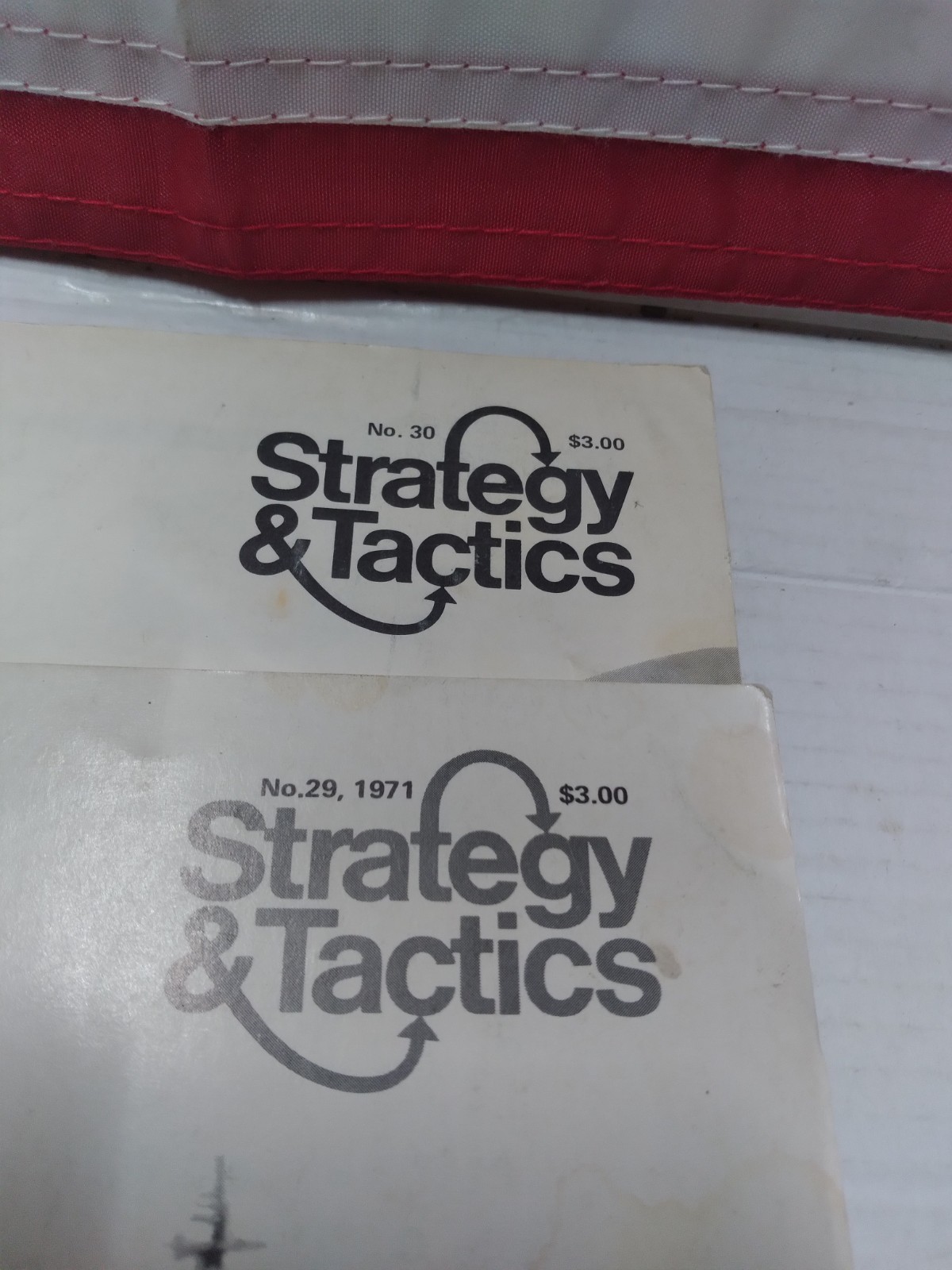 LOT of 2 Strategy & Tactics Game of Conflict Simulation 1971 Nr. 29 & 30 SPI