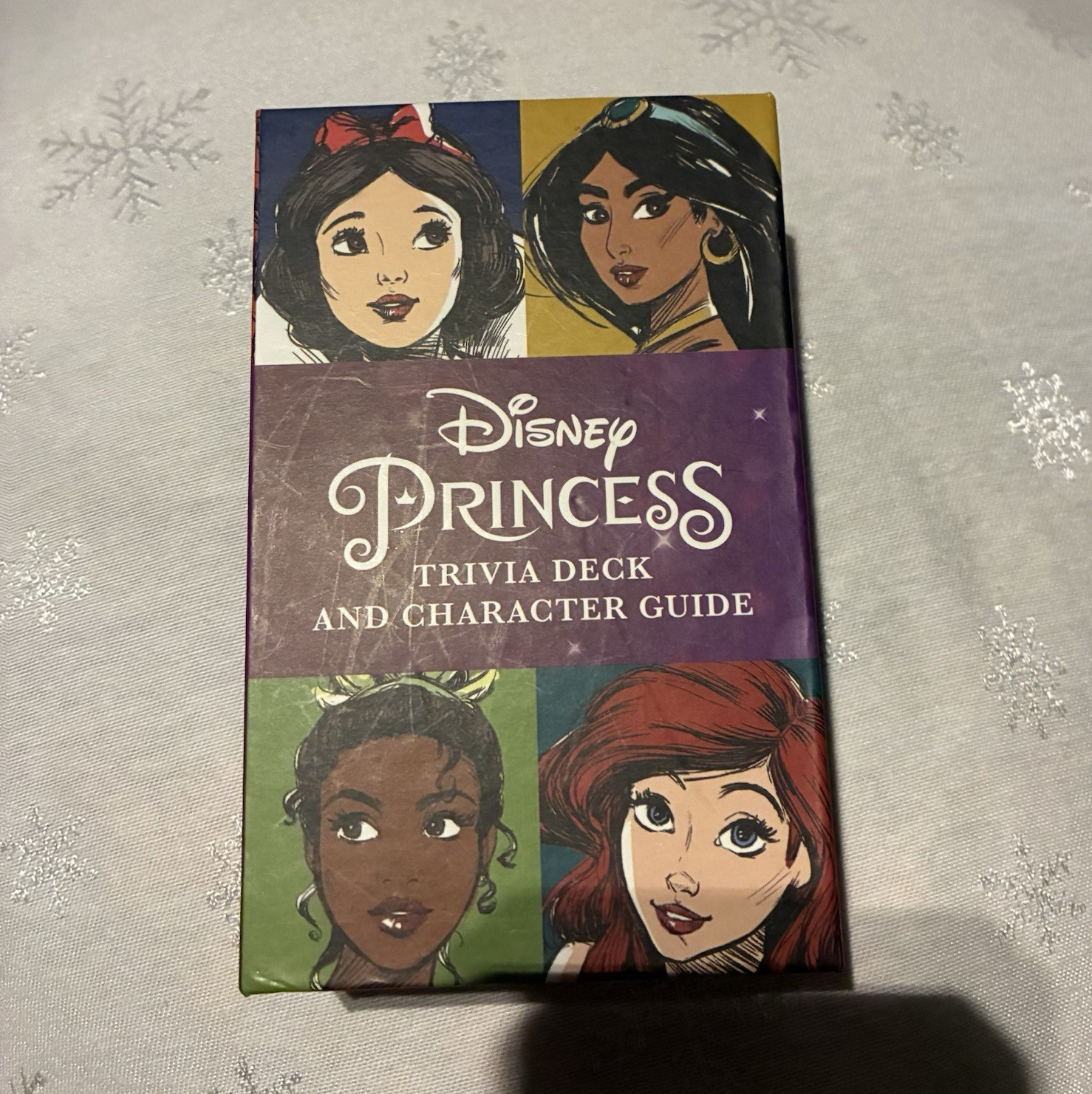 Disney Disney Princess Trivia Deck Cards w/ Character Guide Trivia Game 2023