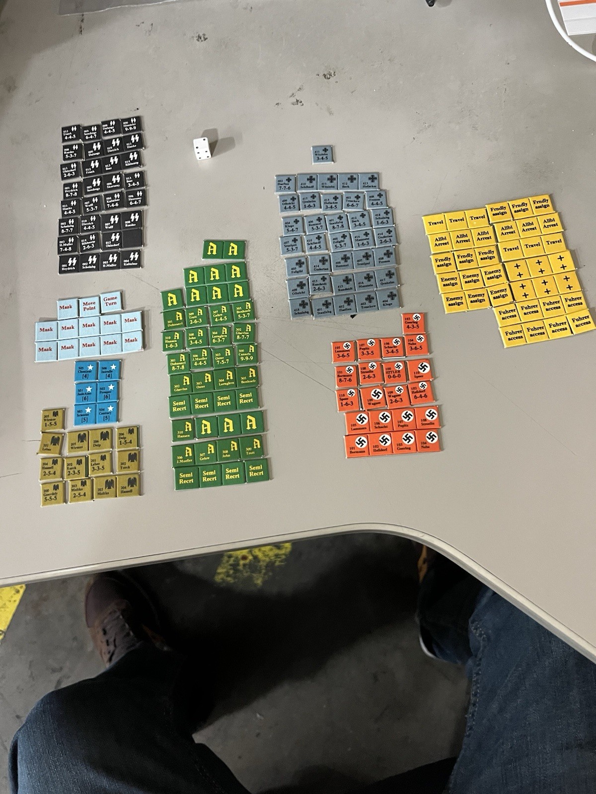 The Plot To Assassinate Hitler Board Game. SPI. Complete. KAS-1030.