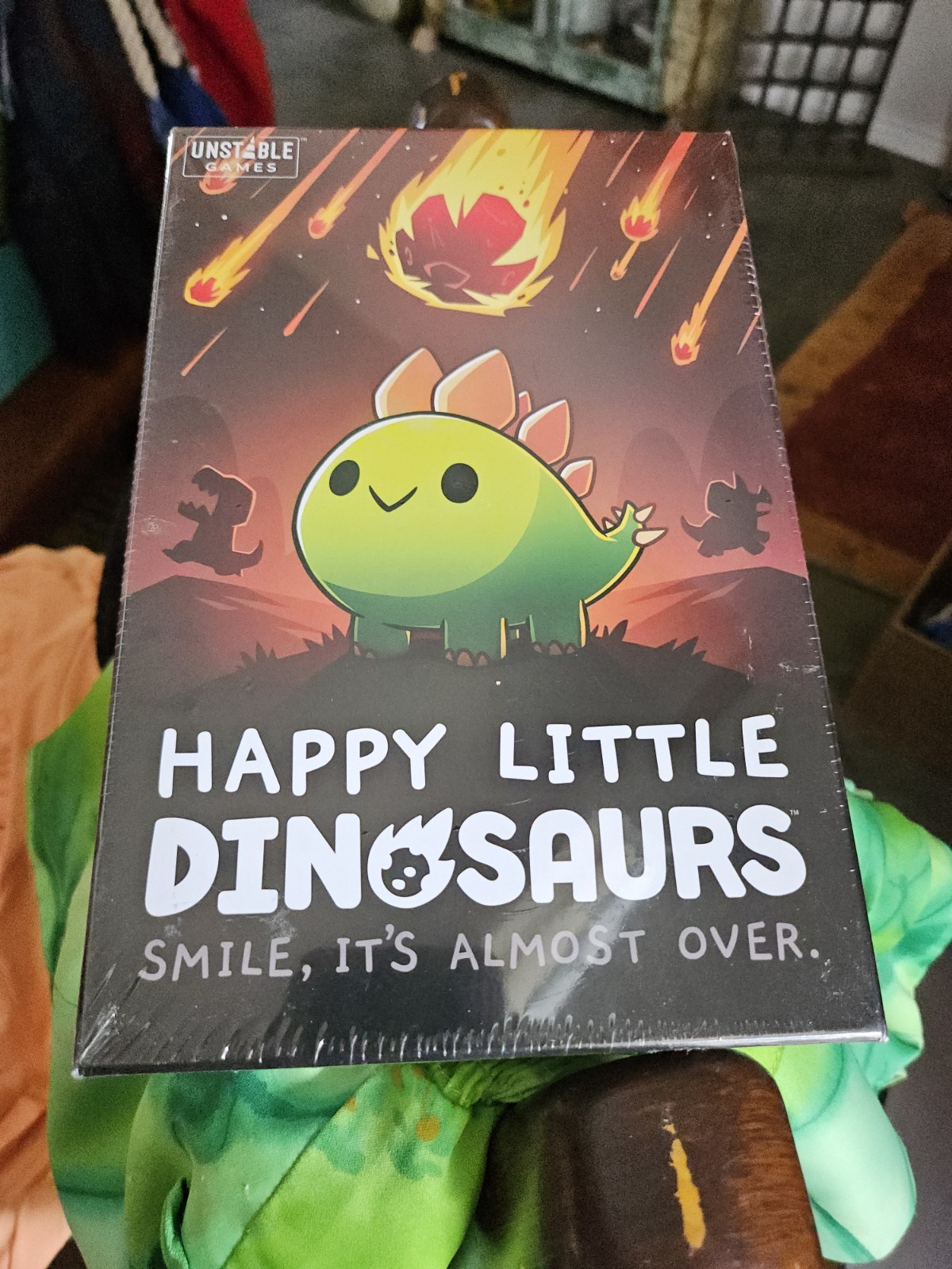 Happy Little Dinosaurs Smile, It’s Almost Over Game Tabletop Gameplay Unstable