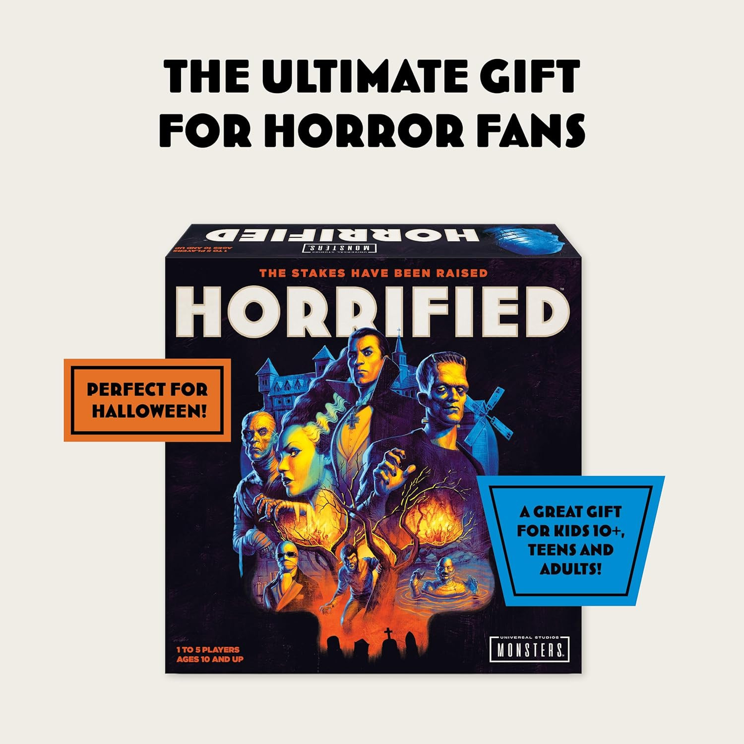 Ravensburger Horrified Games – Universal Monsters – Strategy Board Game – Boost