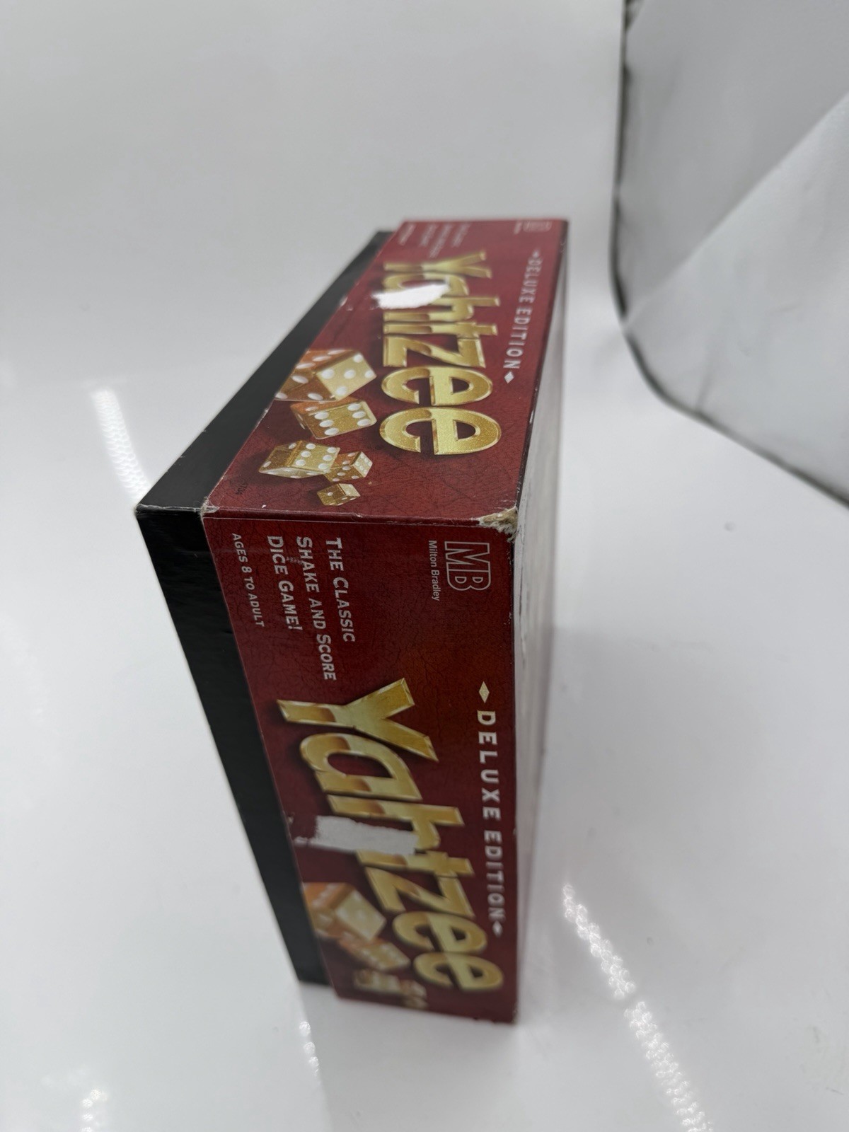 🔥Yahtzee (Deluxe Edition) – 1997 – GAME WITH GOLDEN-FLECKED DICE🔥