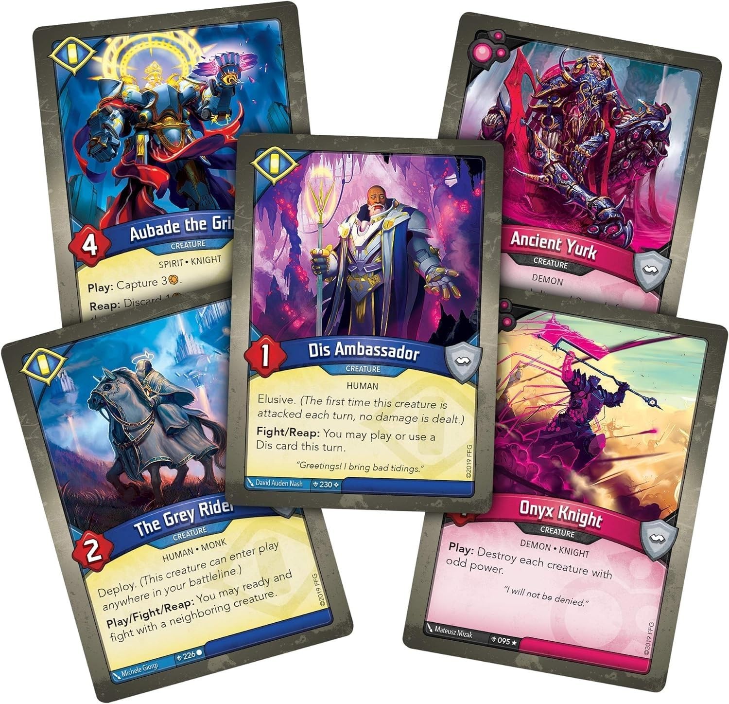 KeyForge Age of Ascension Archon Deck Card Game Strategy 2 Player Fantasy Flight