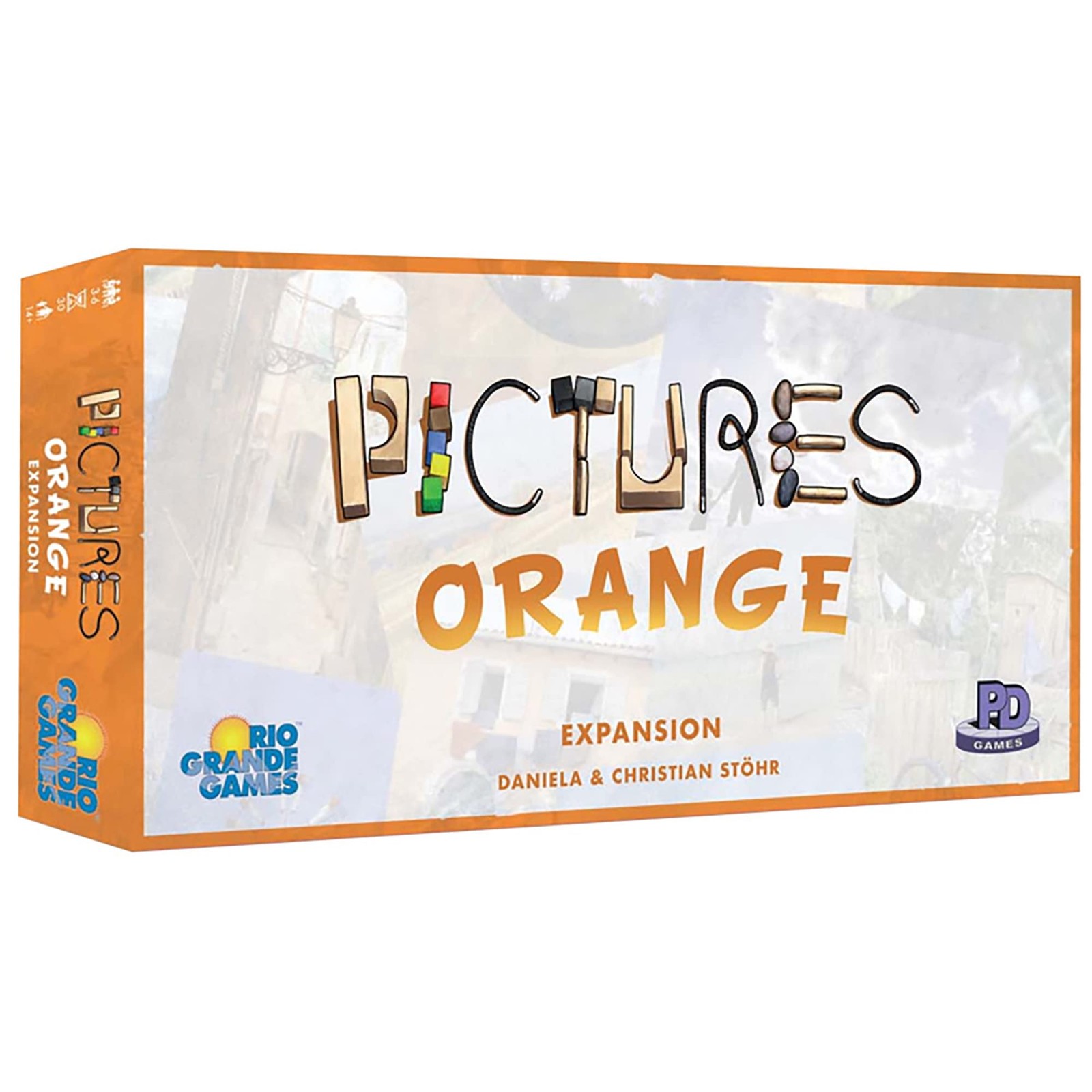 Rio Grande Games: Pictures Orange Expansion – Family Game Expansion