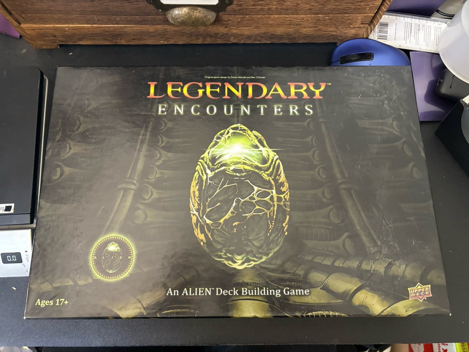 Legendary Encounters: An ALIEN Deck Building Game Upper Deck COMPLETE