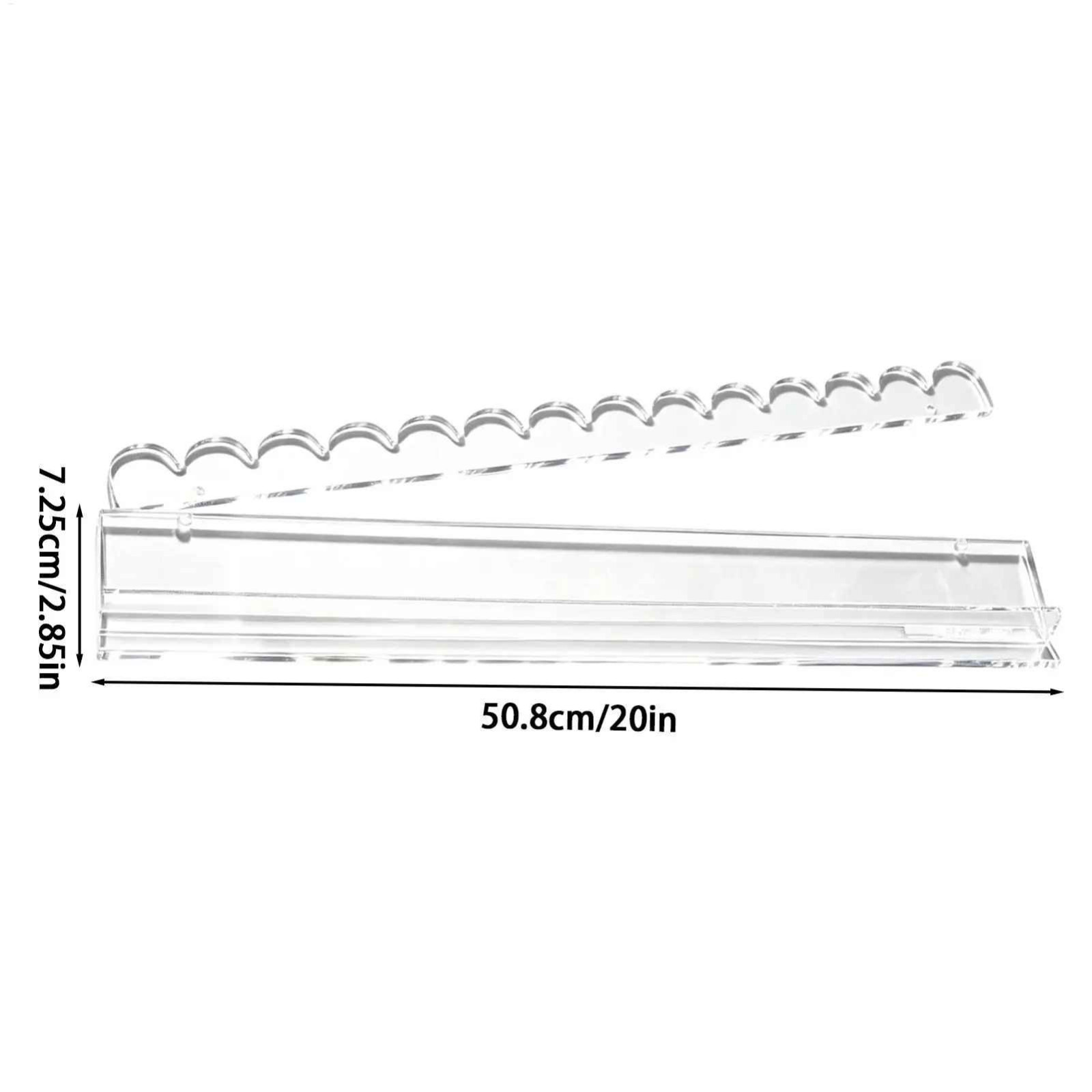 Mahjong Racks with Pushers Acrylic Mahjong Racks with Magnetically Att