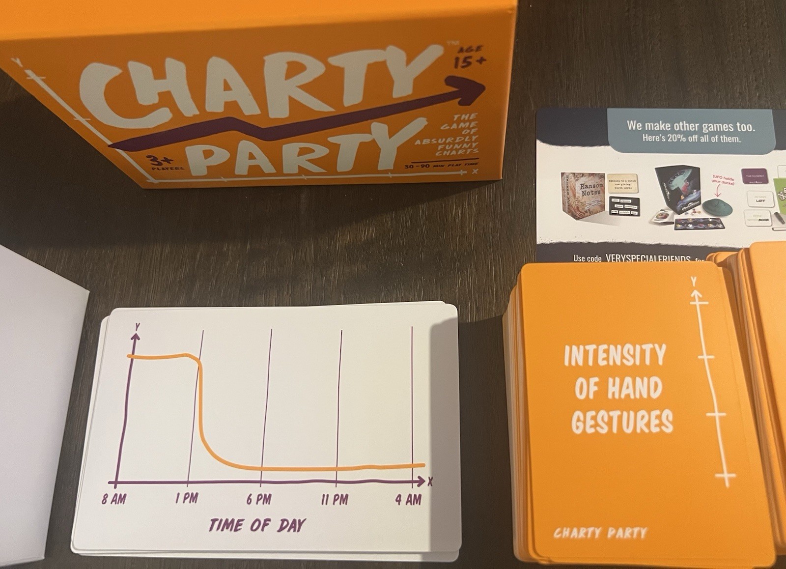 Charty Party The Game of Absurdly Funny Charts New Adult Game FUN!
