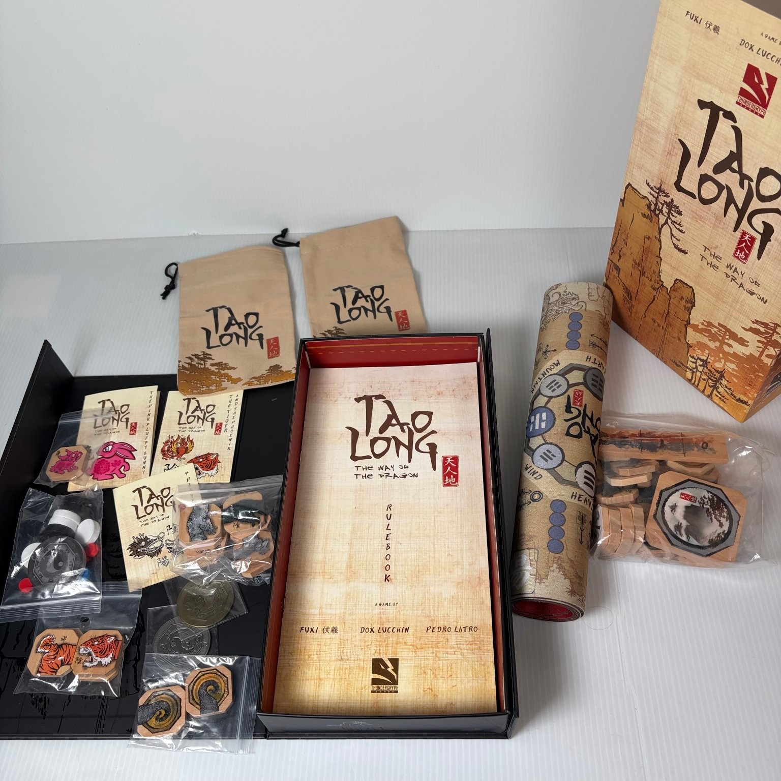 Tao Long: The Way of the Dragon Rare Kickstarter Golden Bundle Pledge