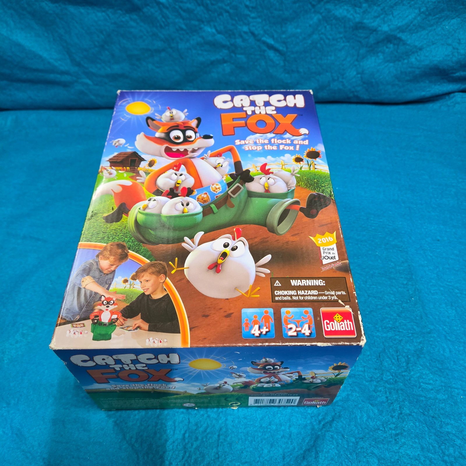 Catch The Fox Board Game Goliath 2016 w/ Original New, Open Box Family Kids Game