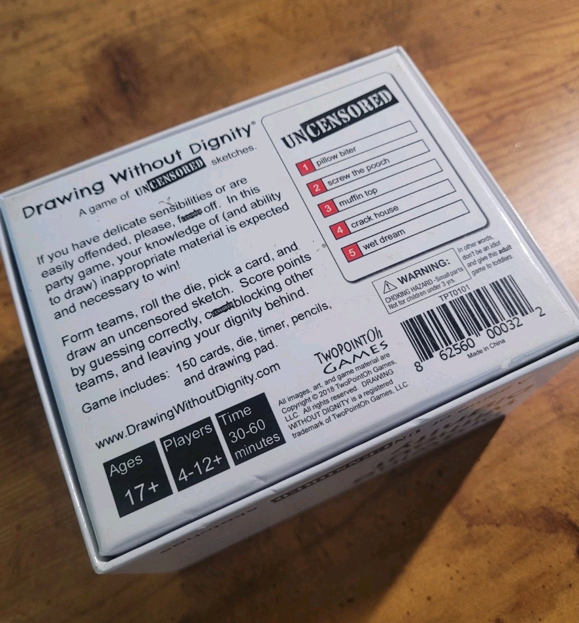 Drawing Without Dignity: A Card Game of Uncensored Sketches Adult Party