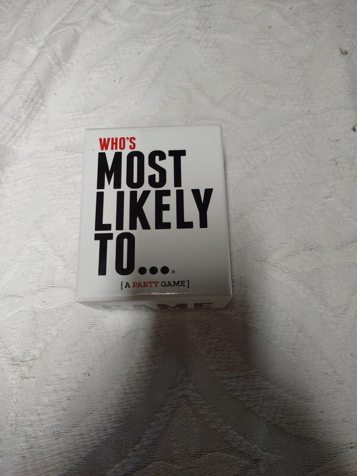 Whos Most Likely to… A Party Game 