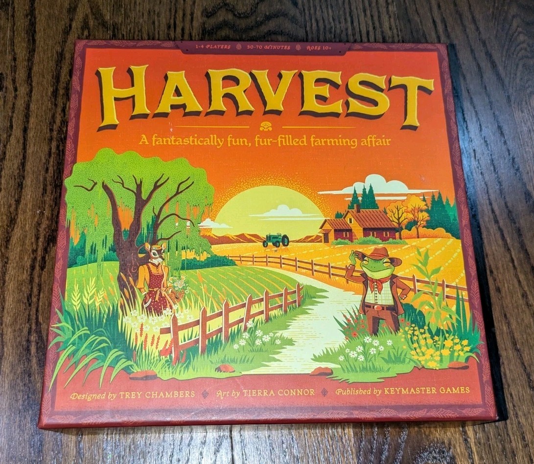 Keymaster Harvest Fantastically Fun Furfilled Farming Affair Board Game Unplayed