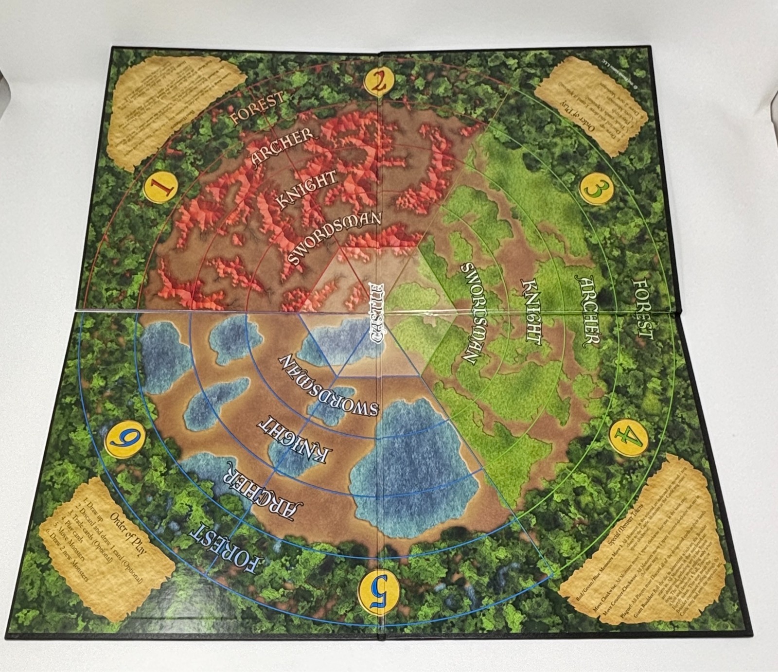 Castle Panic (2010, 1st edition) w/ Wizards Tower expansion & Feather Promo