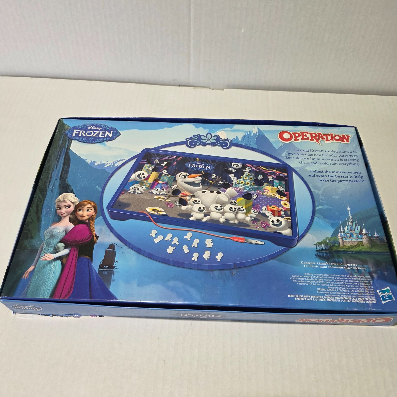 Hasbro Gaming Disney Frozen Operations with 11 Snowman