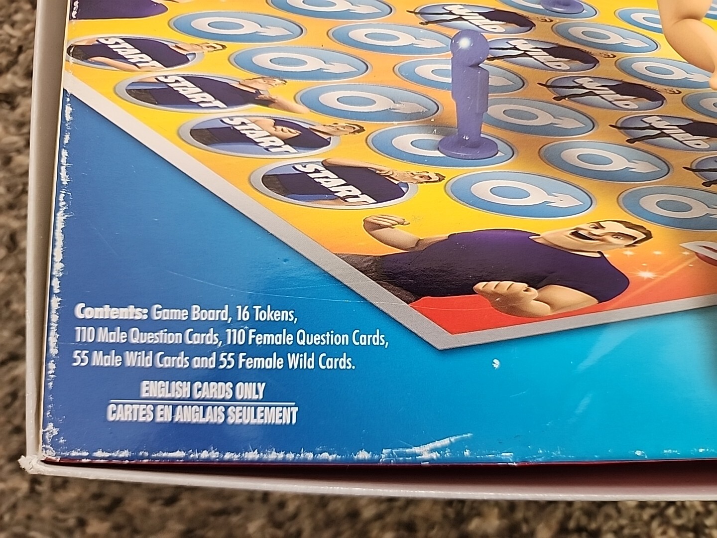 Battle of the Sexes Board Game The Battle Continues Male Vs Female Spin Master