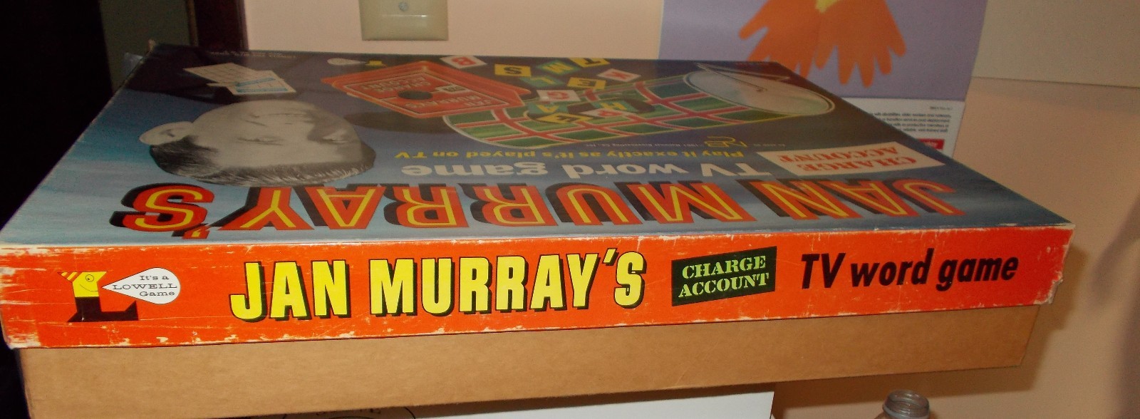 Vintage 1961 JAN MURRAY’S NBC TV Word Board Game Lowell Toy Corp.