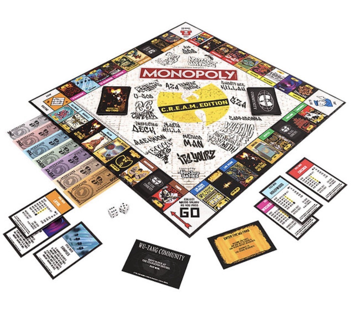Sealed LIMITED EDITION Wu Tang Clan Official Monopoly Board Game | In Hand