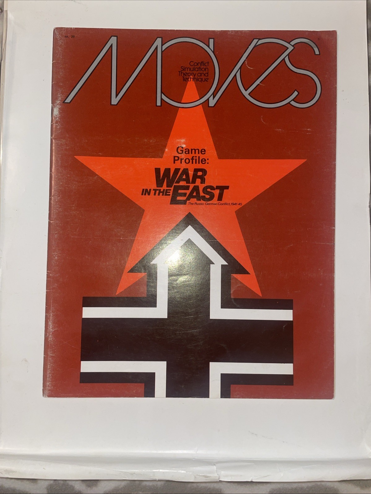 SPI. 1974. War In The East. Punched. Vintage Collectible. Rare.
