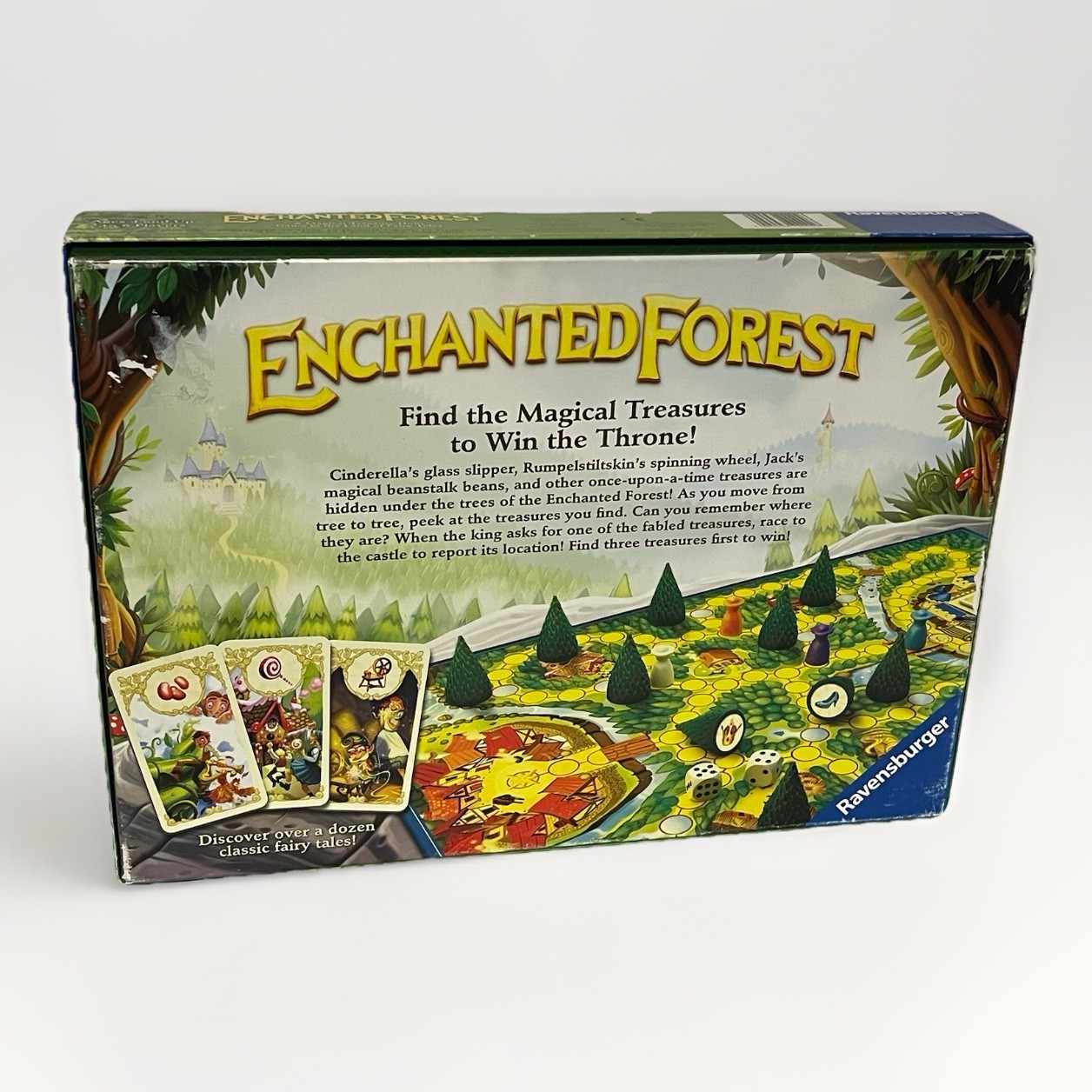 Ravensburger Enchanted Forest Fantasy Board Game 2014 Missing 1 Blue Pawn