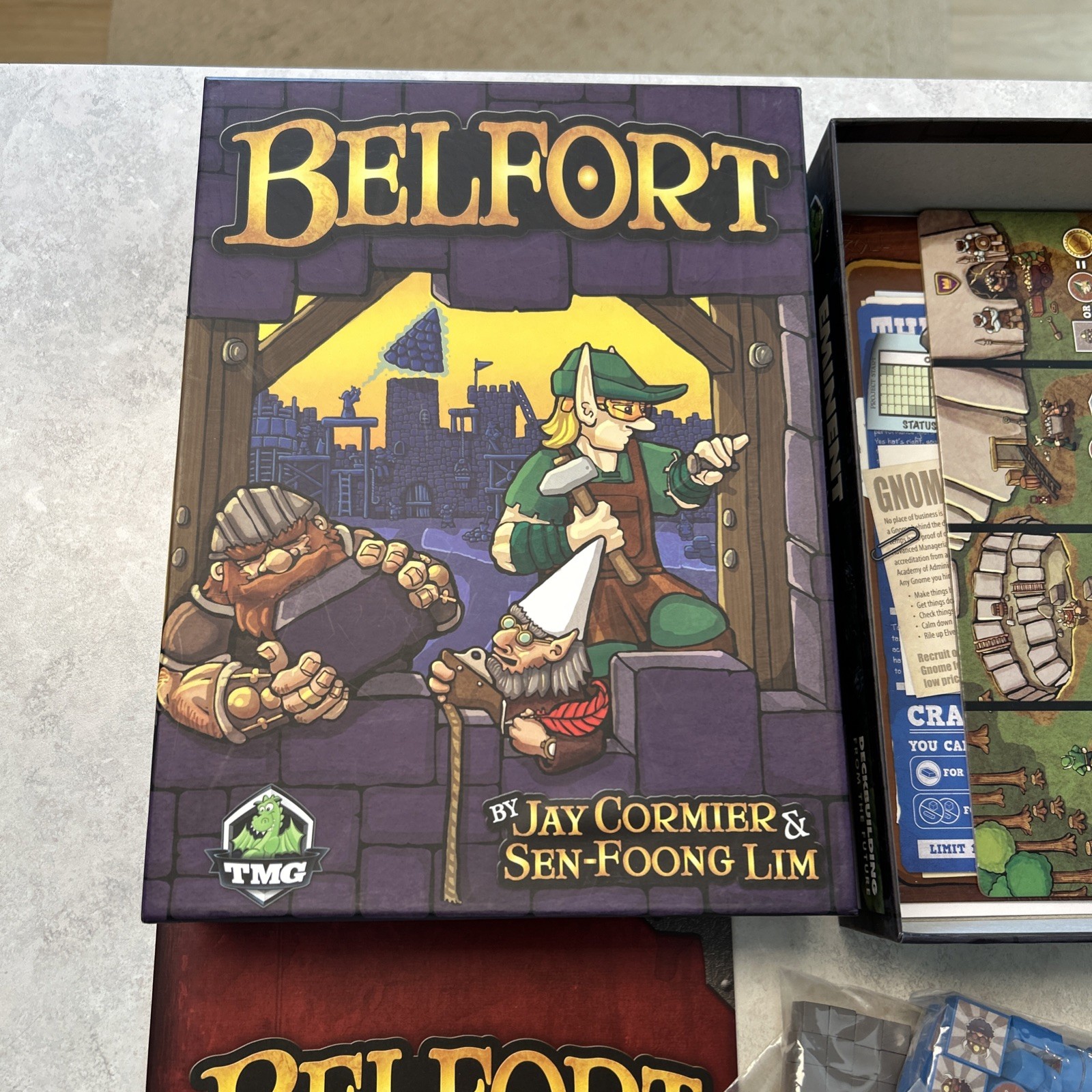 BELFORT TASTY MINSTREL GAMES TMG 1st Edition Out Of Print!!!