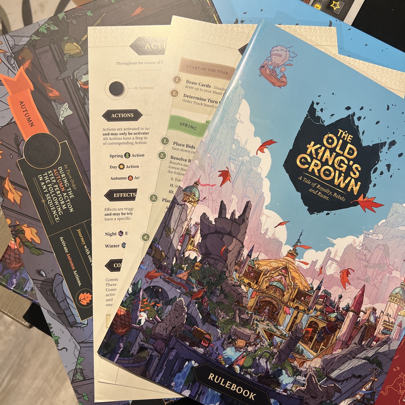 The Old King’s Crown Board Game First Edition Second Printing