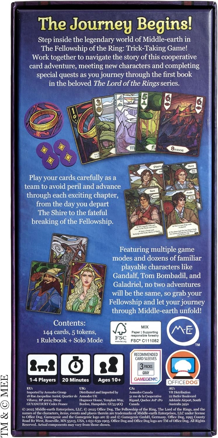 Office Dog: The Fellowship of the Ring: Trick-Taking Game