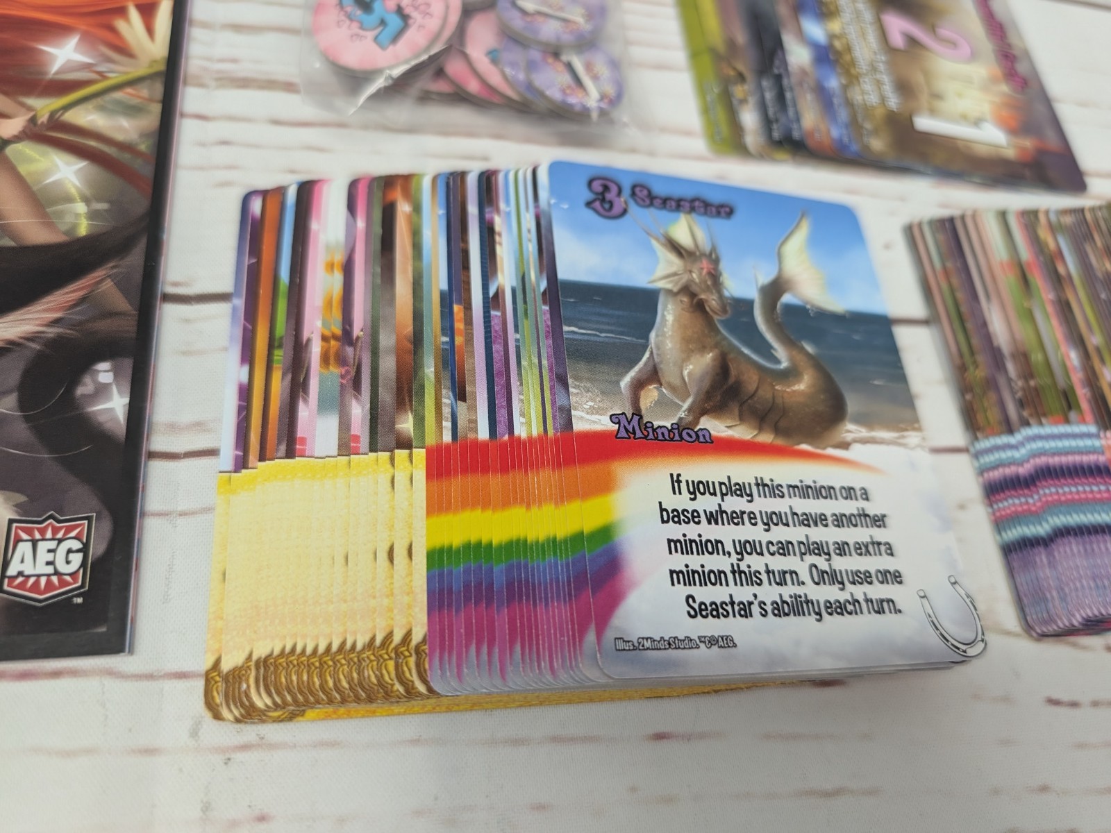 Smash Up Pretty Pretty Expansion Board Card Game AEG *No Box