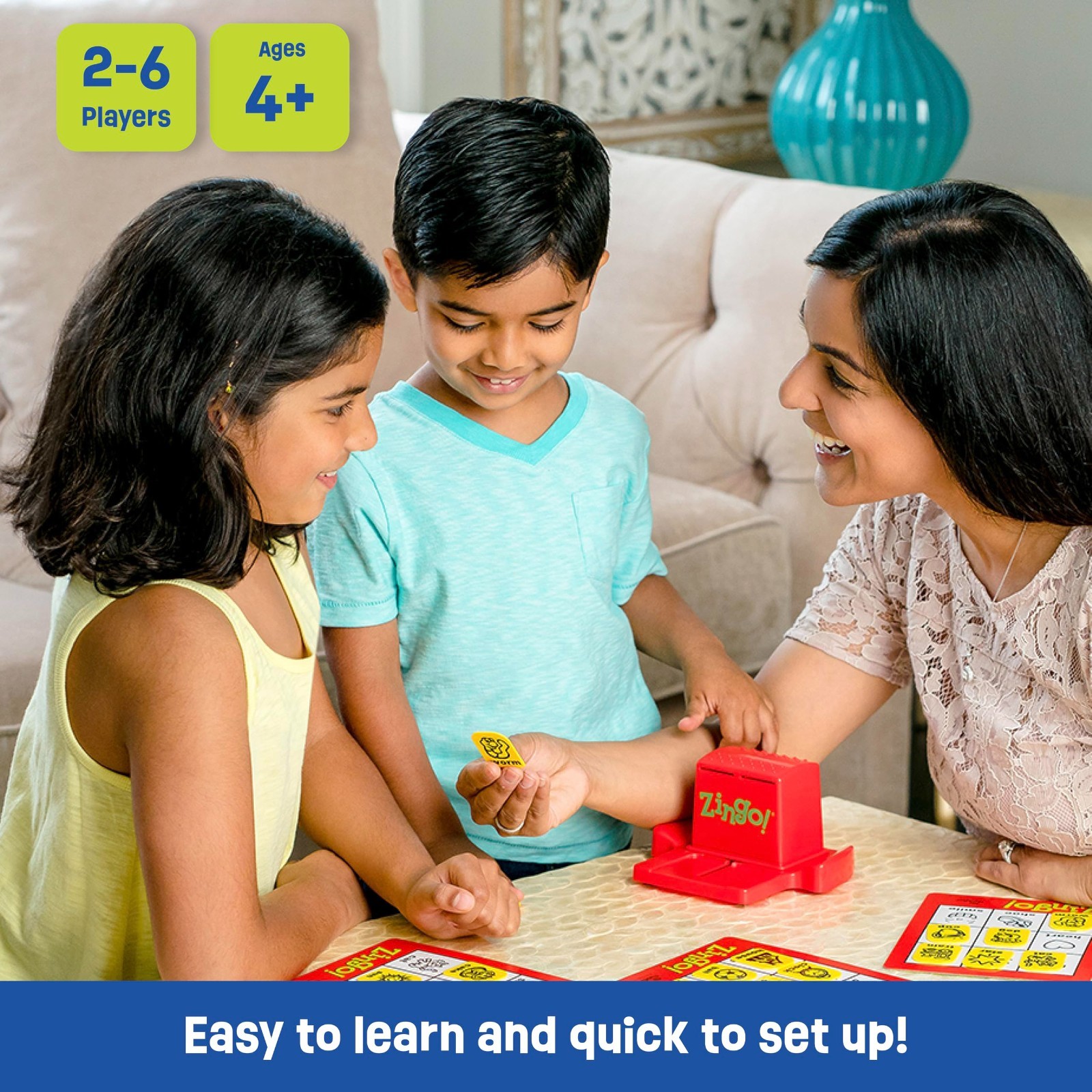 Zingo Word Builder Early Reading Game – Award-Winning Fun for Pre-Readers & Kids