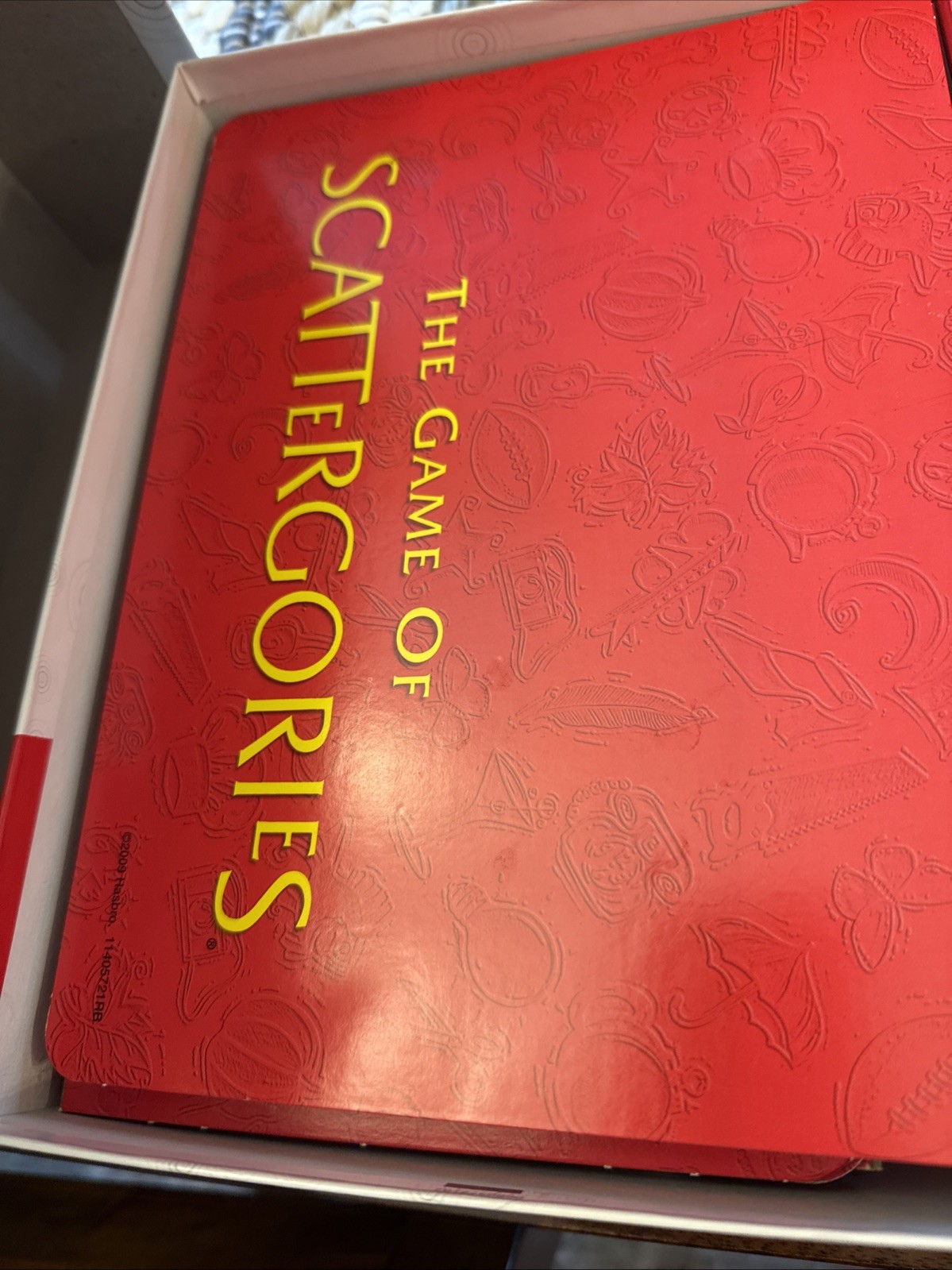 The Game of Scattergories 2009 Parker Brothers Brand New Sealed Complete Hasbro