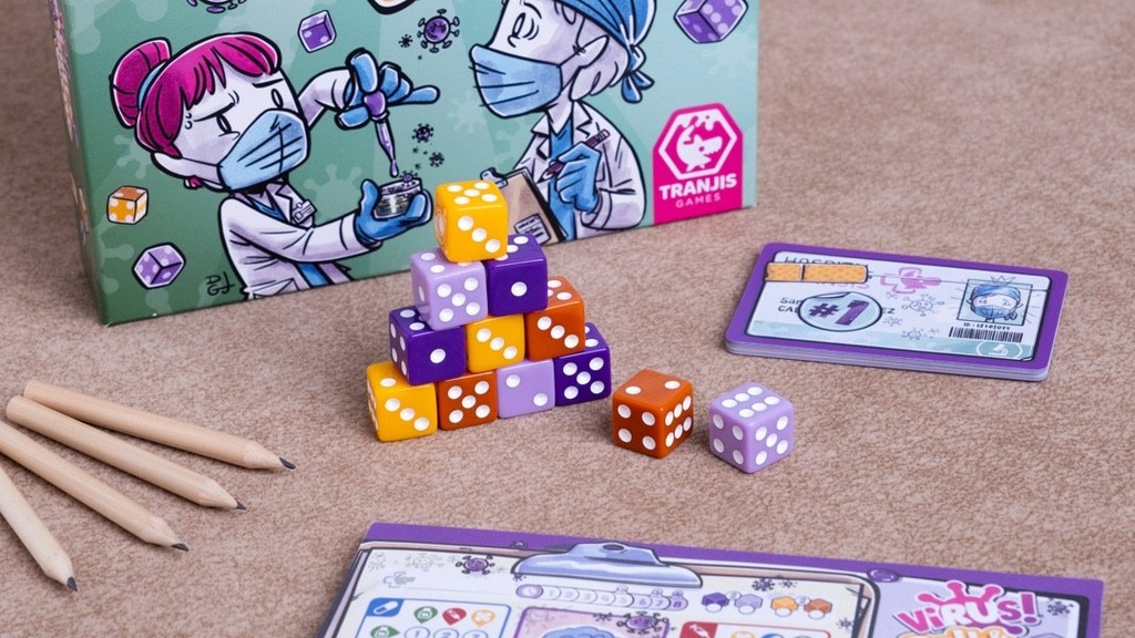 Virus Roll & Write – Board Game