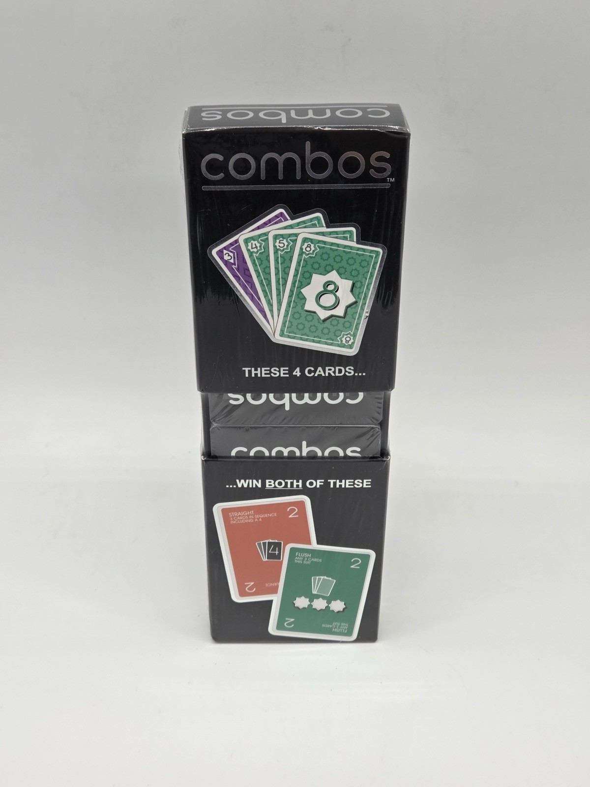 Combos Card Game – Fast-Paced Family Game w/ 110 Metallic Foil Cards New Sealed
