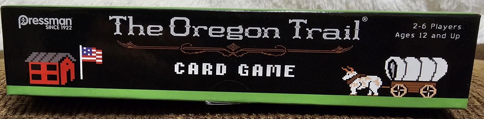The Oregon Trail Card Game-Pressman New Family Fun 12 Years & Up, 2 to 6 Players