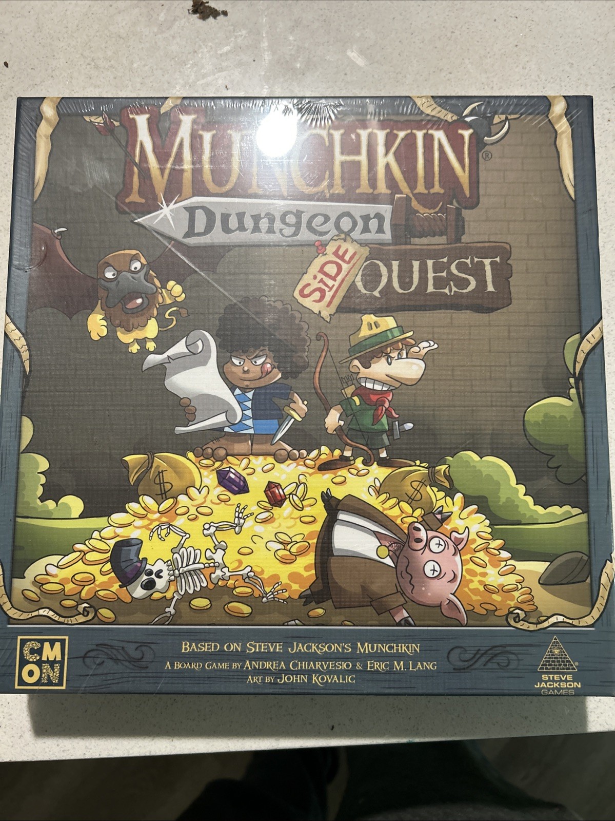 Munchkin Dungeon: Side Quest Board Game *Factory Sealed